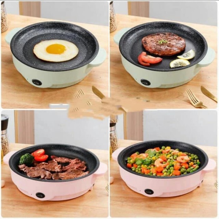 grill pan  bbq grill pan listrik / Panggangan anti lengket ala Korea(H4S7) pemanggang daging grill p
