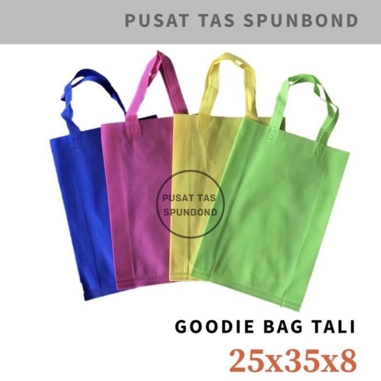 Tas Spunbond 25X35X8 - 50 Lusin / Goodie Bag Spunbond Promo Best Seller