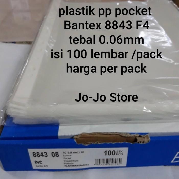 

Terlaris Rak Plastik Pp Pocket 8843 F4 Bantex Clear 0.06 Mm Per Pack Isi 100 Lembar