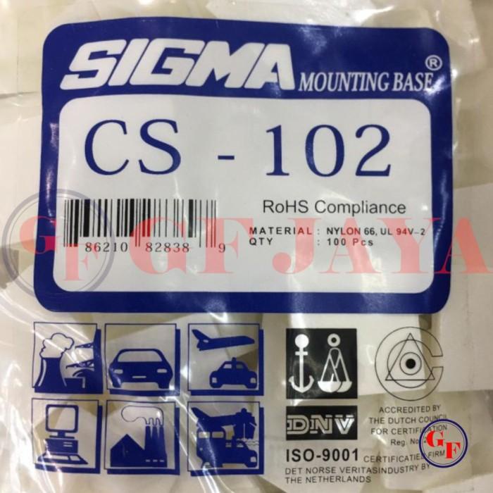 

Terlaris Klip Tie Mount Sigma / Sigma Mounting Base Cs 102