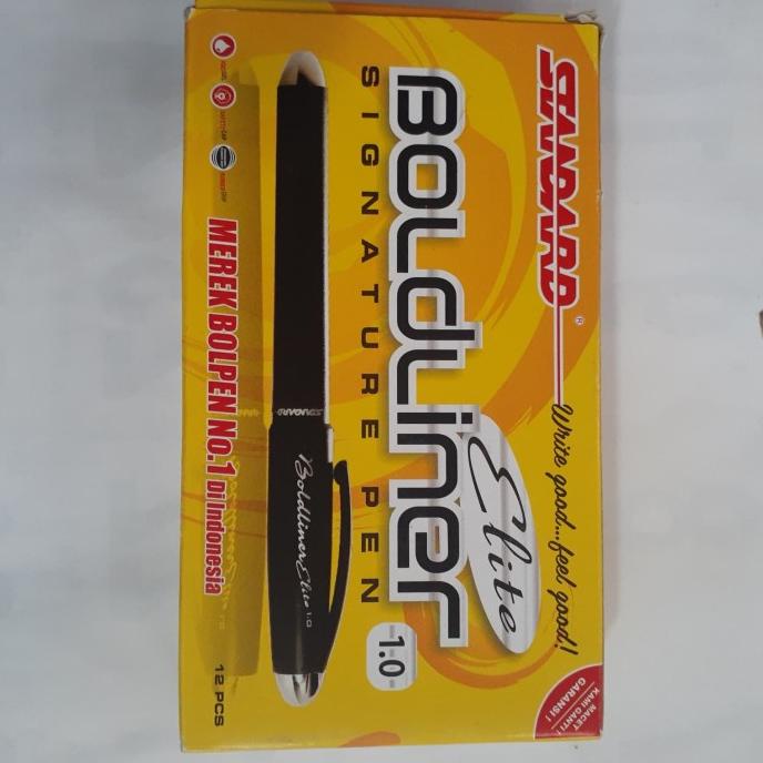 

pulpen baldliner elit 1.0 biru& hitam/ pulpen balinaer/ bodlinaer