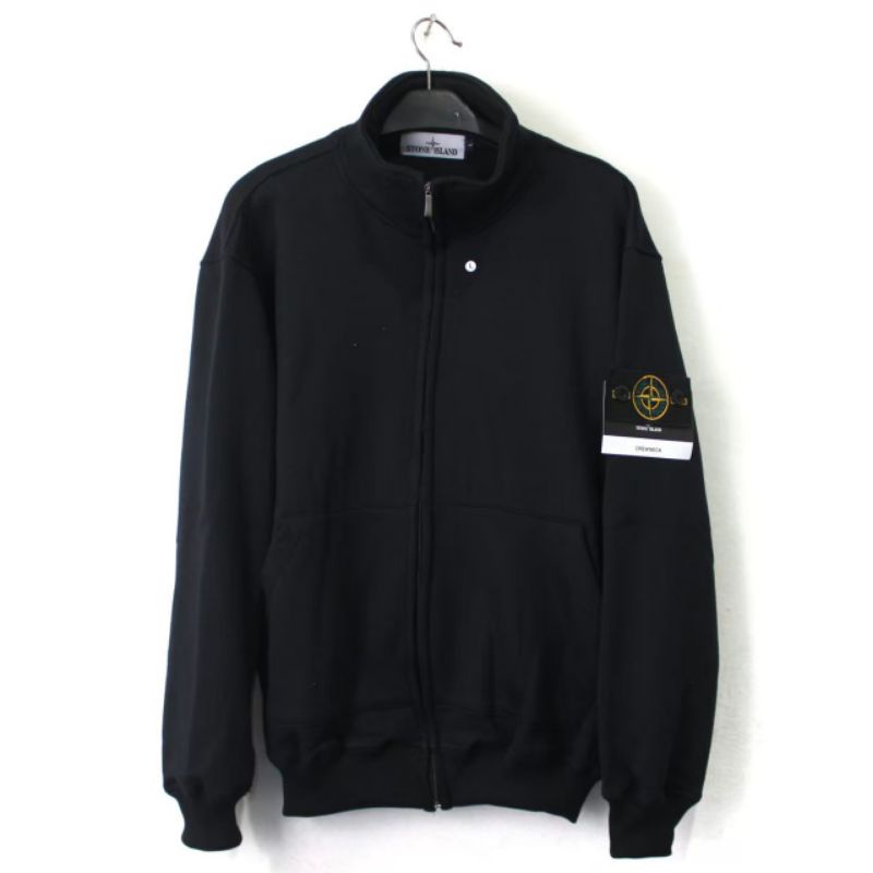 TRACKTOP STONE ISLAND BLACK ARMY