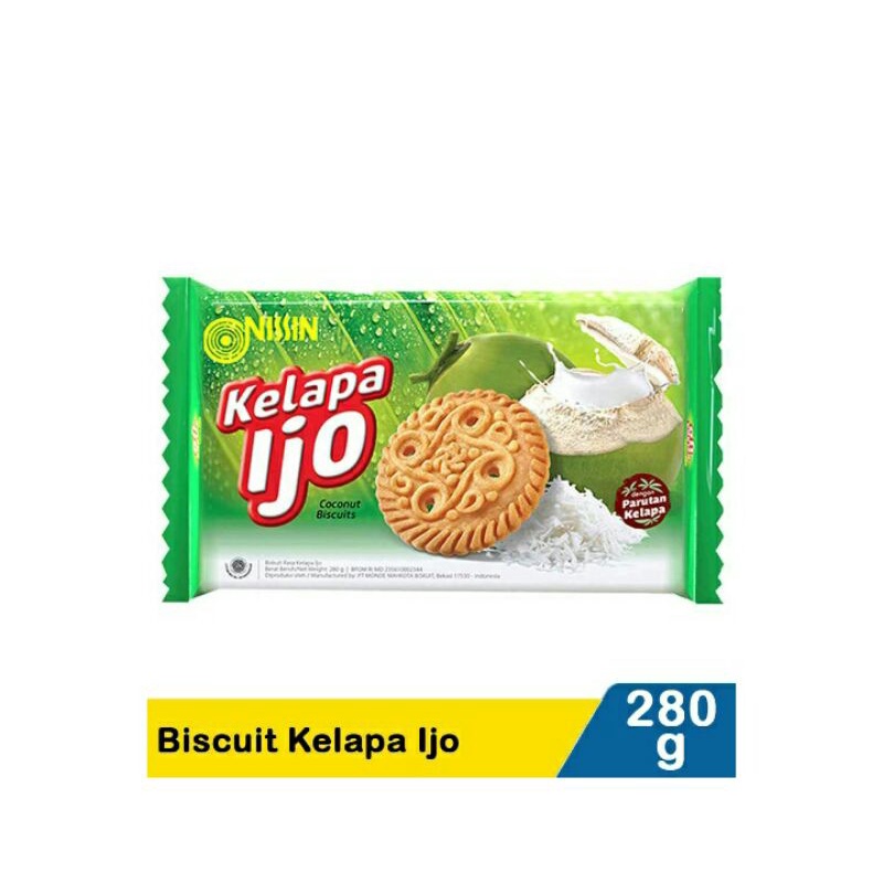 

Nissin Biscuit Kelapa ljo 280G