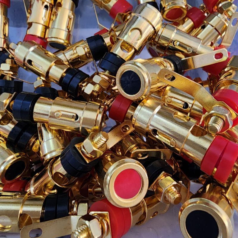 binding post gols super 4cm merah-hitam