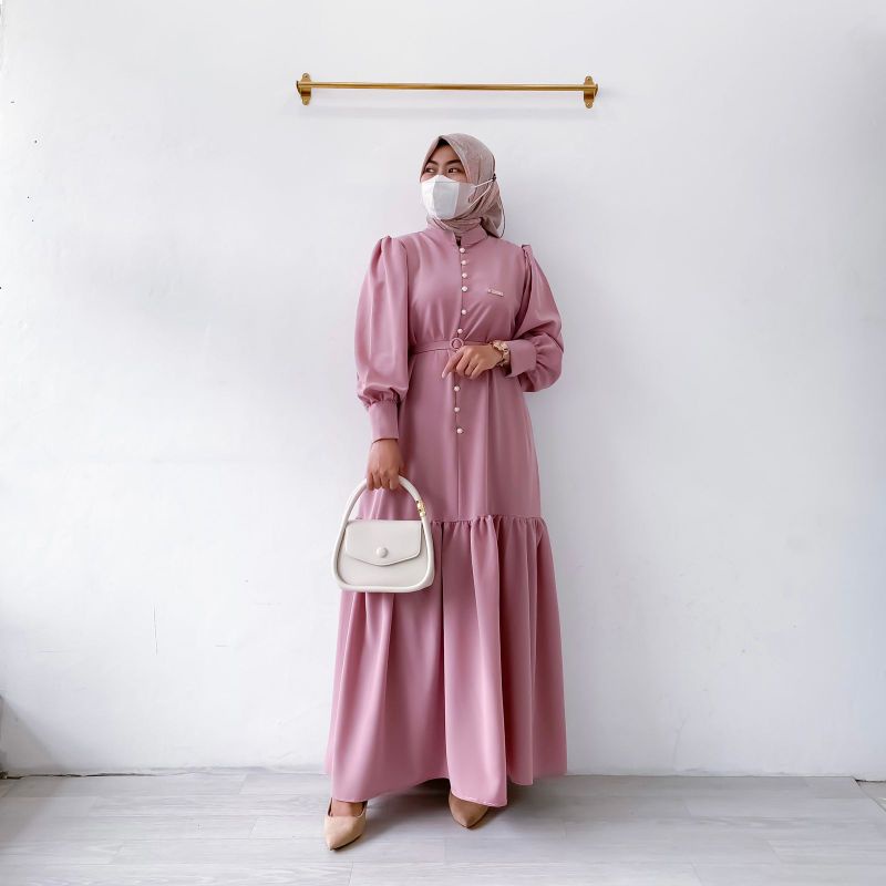 MILAN DRESS | GAMIS KONDANGAN WANITA PAKAIAN LEBARAN CEWEK MUSLIMAH