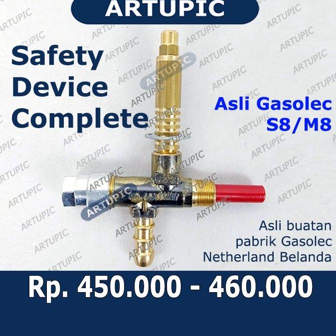 Bk846 Safety Device Complete Gasolec Asli Spareparts Spuyer Nozzle Tom