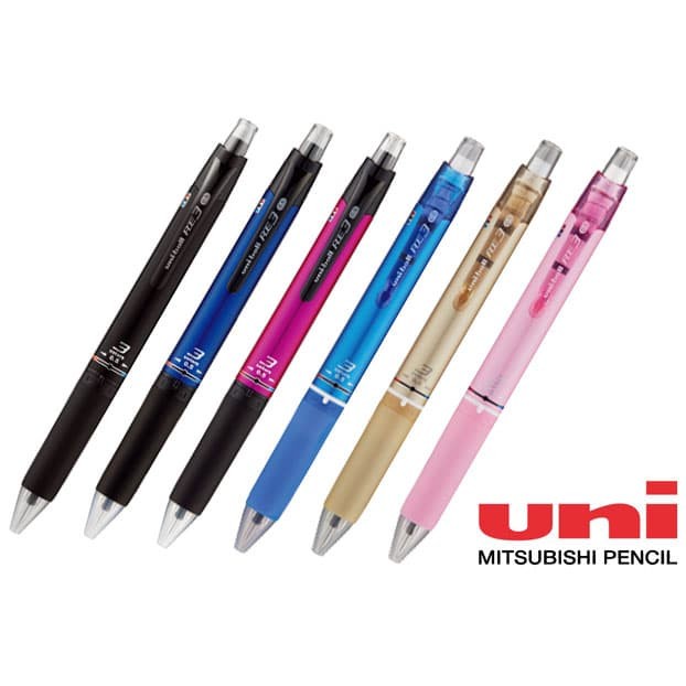 

UNI Pulpen Hantu 3 warna, Eraseable Pen 0.5mm LIMITED ONLY - LIGHT BLUE