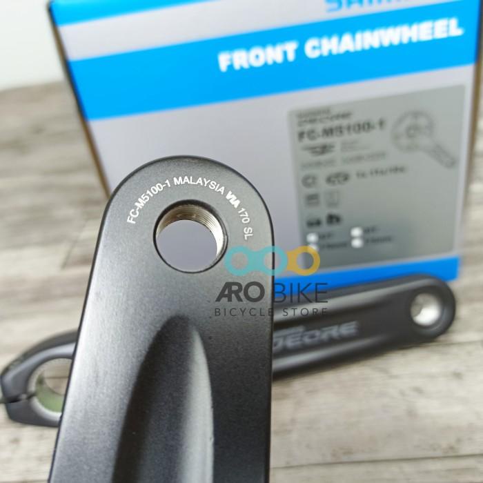 Crank Shimano Deore M5100 32T Hollowtech 2 crankset ht2 single mtb