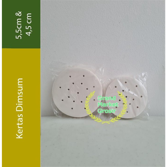 

Dimsum Paper - Kertas Dimsum [ 500 pcs ] 16