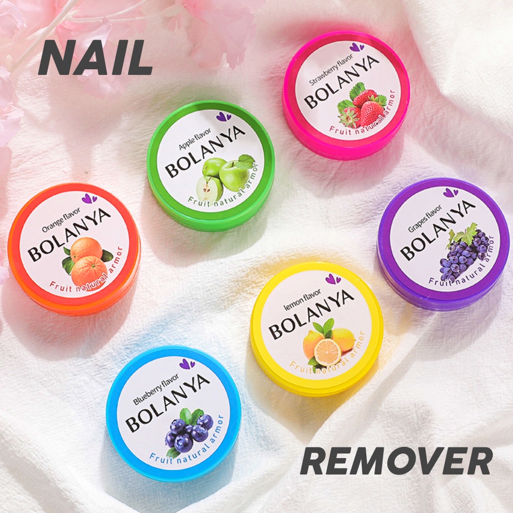 Pembersih Cat Kuku Nail Remover Bolanya Kapas Basah Tisu KU058