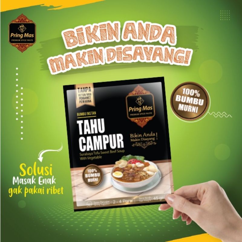 

Pring mas bumbu instan masakan nusantara