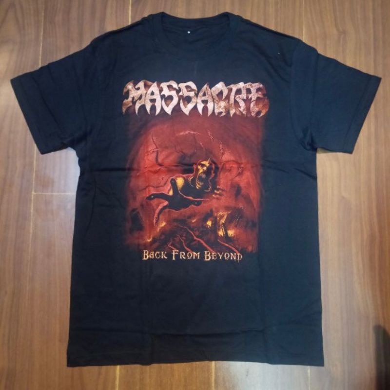 T-shirt MASSACRE - Back From Beyond size L