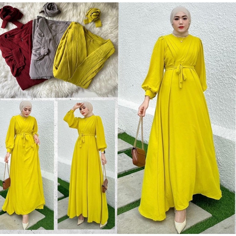 GAMIS CRINCLE // GAMIS LIME WANITA