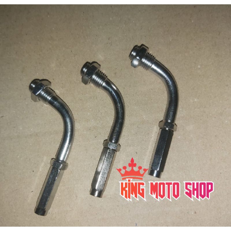 stelan L gas spontan staenles chrome universal