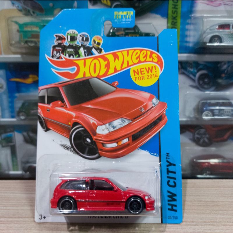 Hot Wheels 1990 Honda Civic EF - Akta