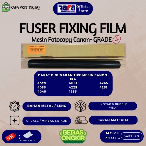Terlaris Fuser Fixing Film Canon Ira 4035 / 4051 / 4235 / 4251