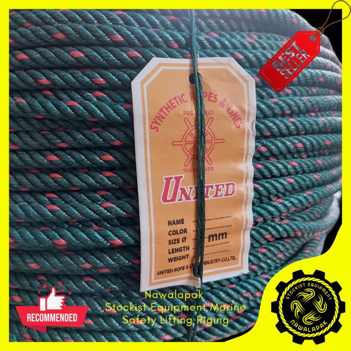 

TERMURAH Tali Tampar Tambang Senar Plastik United 12mm
