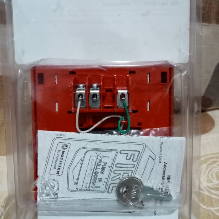 NOTIFIER NBG 12LX PUSH IN PULLDOWN