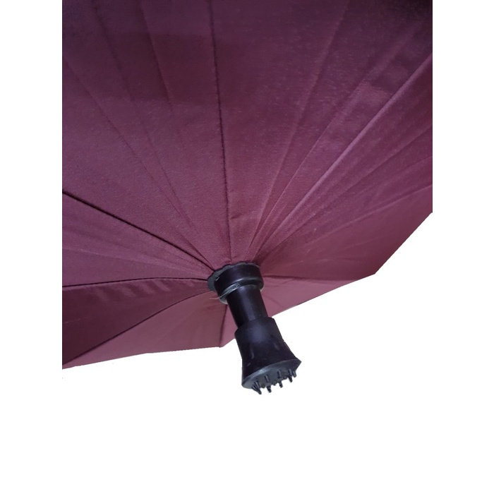 Payung Tongkat Full Fiber T9 / Orang Tua / Tongkat Jalan / Anti Uv