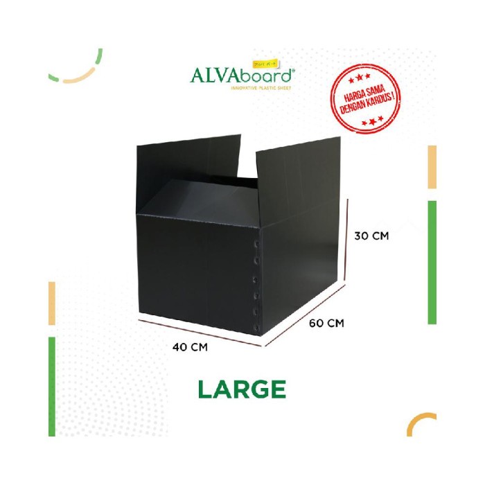 Terlaris Kardus Plastik Alvaboard Kotak Pengiriman Box Pindahan Ukuran 600 X 40