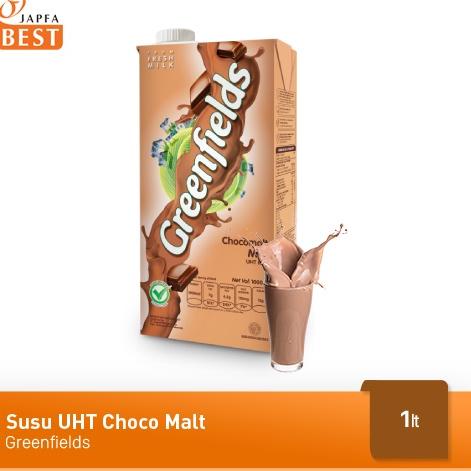 

✓ Susu UHT Choco Malt Greenfields 1 L