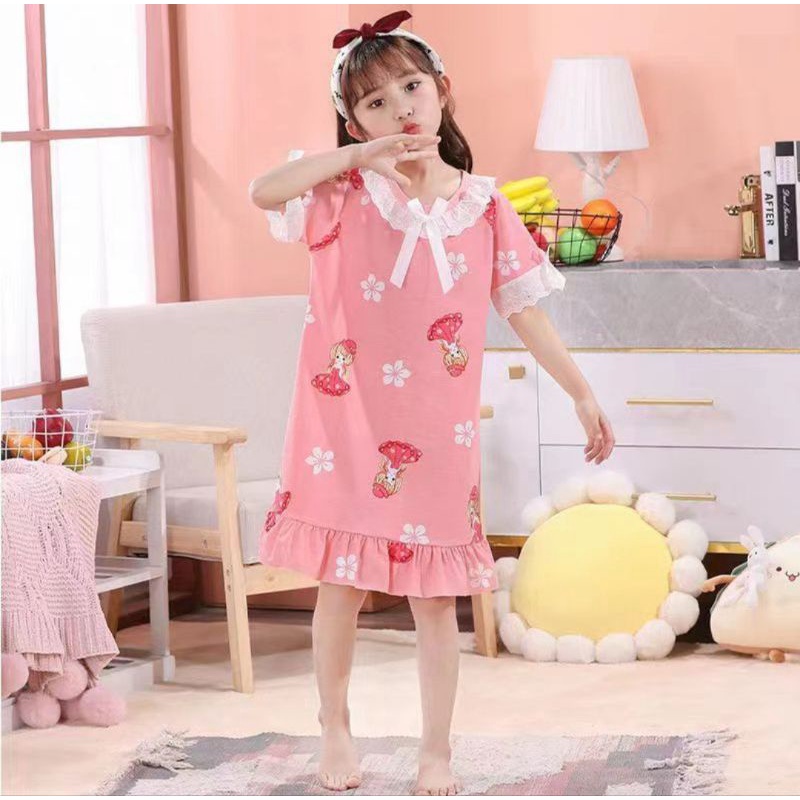 Daster anak perempuan 3-5 th // Daster import anak