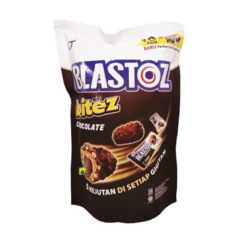 

Blastoz Bites Pouch Wafer Roll Isi 10pcs