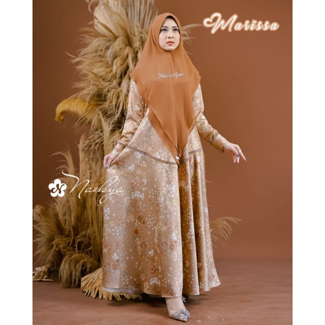 LOUSIANA MARISSA MARIANA NAZKYA MODEL TERBARU CELLIN MAXMARA LUX MOTIF MEWAH SIZE M L XL XXL SERAGAMAN KOMUNITAS PENGAJIAN