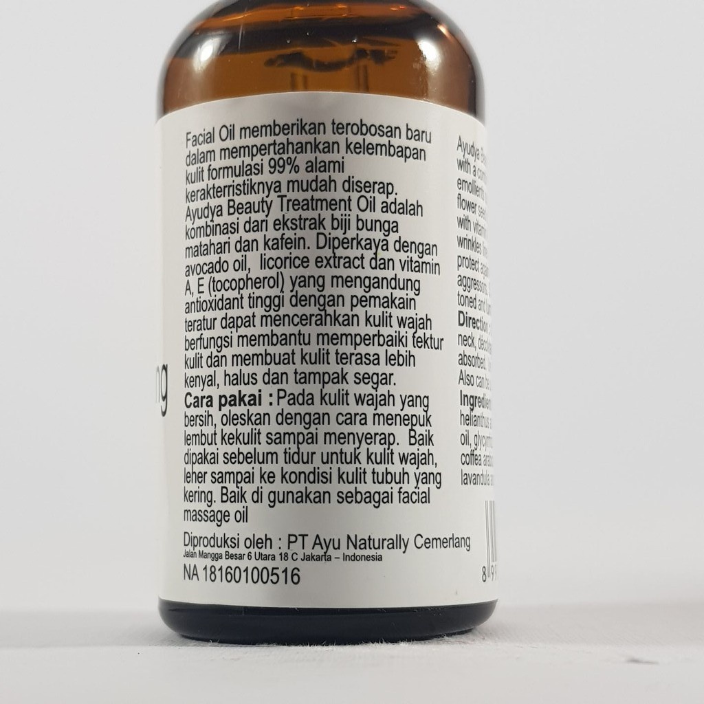 Ayudya lightening - firming treatment oil