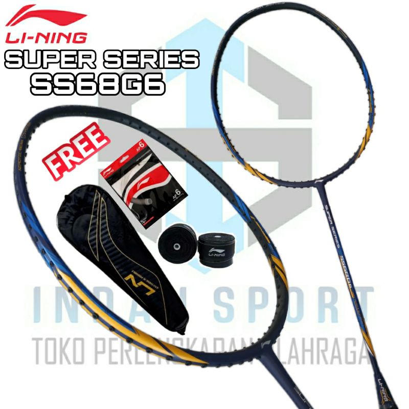 Raket Lining Super Series SS68G6 100% Original