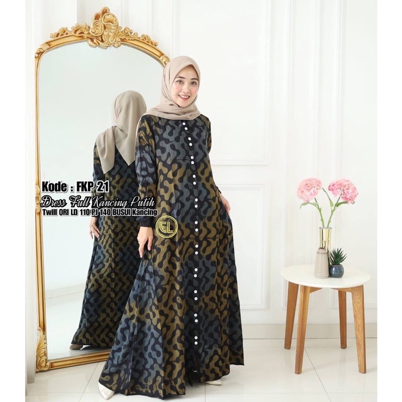 gamis twill ORI Elzhaf