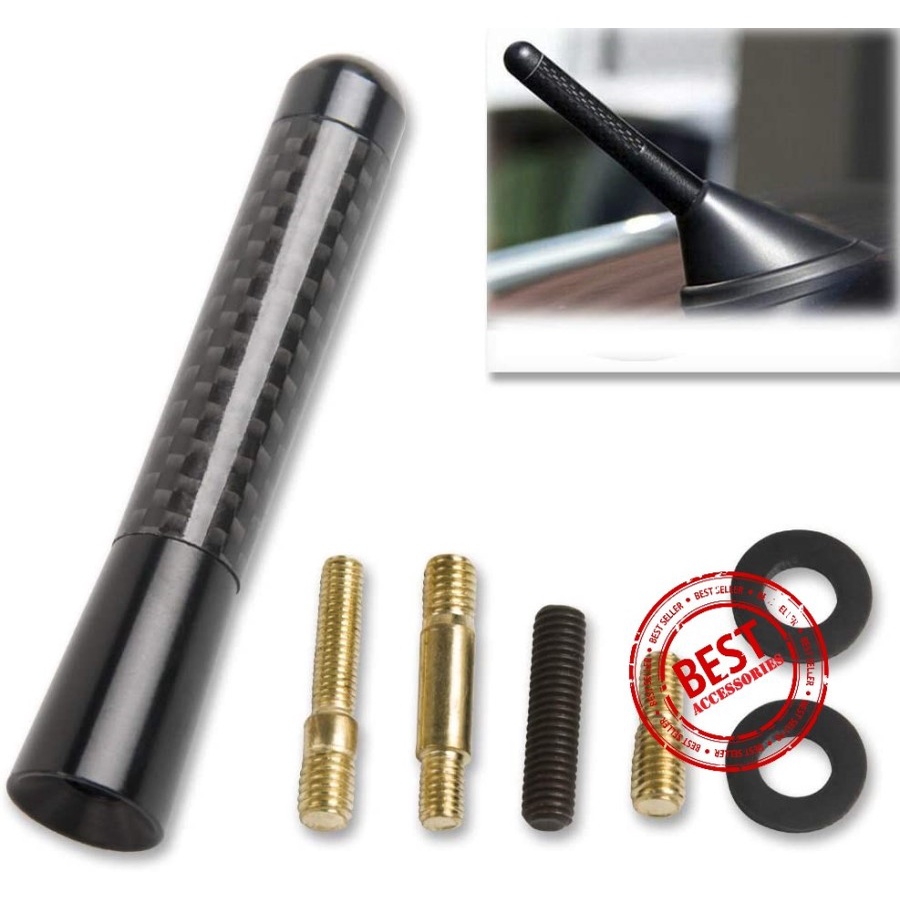 Antenna CARBON Antena Fiber Mobil Radio Baut Universal