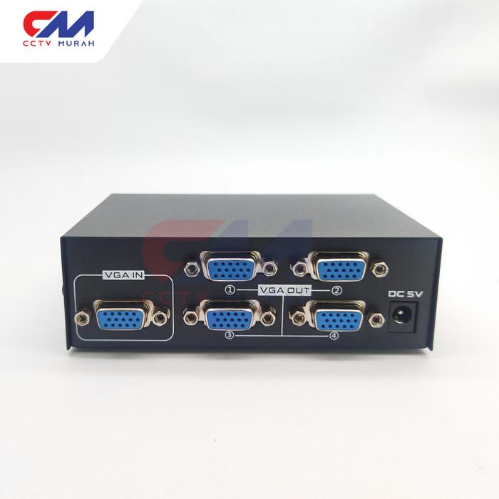 Vga Splitter 1 X 4 || Vga Splitter 4 Port || Vga 1 In 4 Out