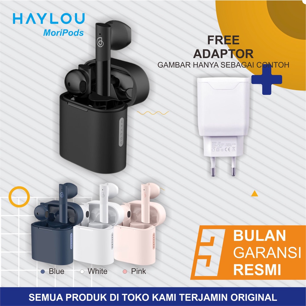 Haylou T33 Moripods TWS Wireless Earphone Headset Earbuds