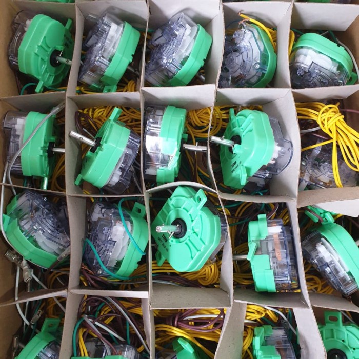 Timer mesin cuci 6 kabel kuping miring