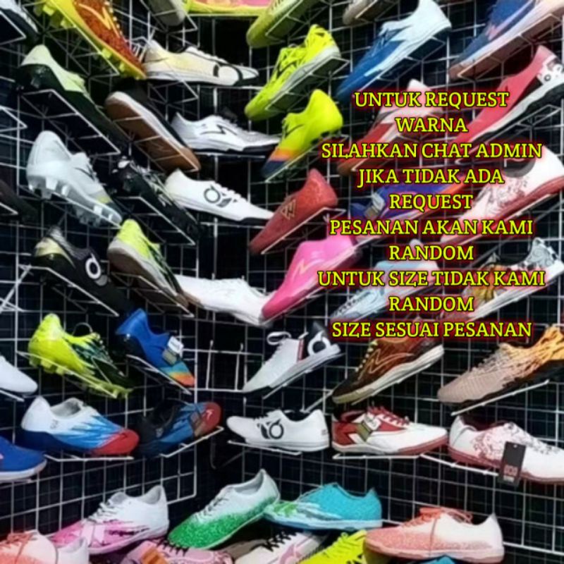 SEPATU FUTSAL / SEPATU BOLA [CUCI GUDANG]
