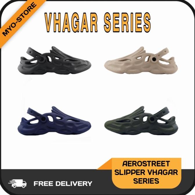 Terlaris Aerostreet Slipper/Sandal Vhagar Series Original Stok Terbatas