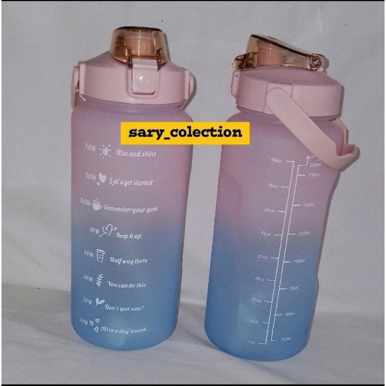 Botol Minum Gradasi 2 Liter