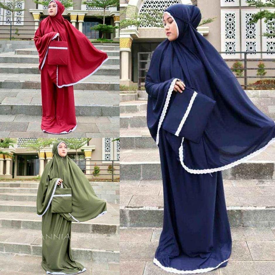 MUKENA AMPLOP TRAVELING HYGET PREMIUM / MUKENA RENDA