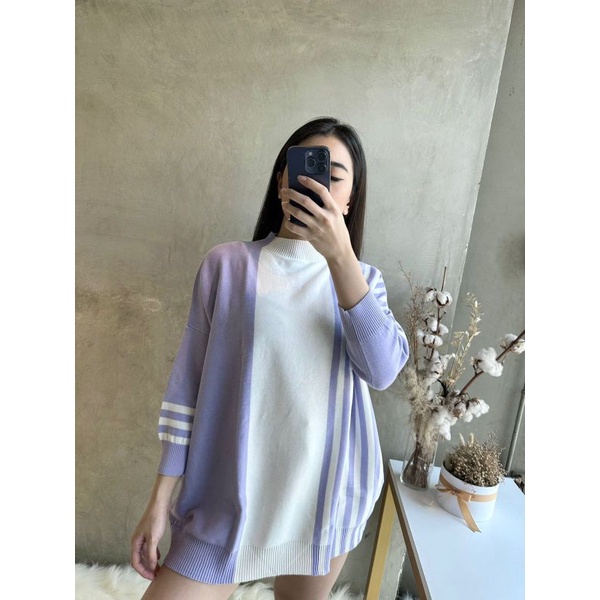 595 OVERSIZE TOP - ATASAN OVERSIZE WANITA