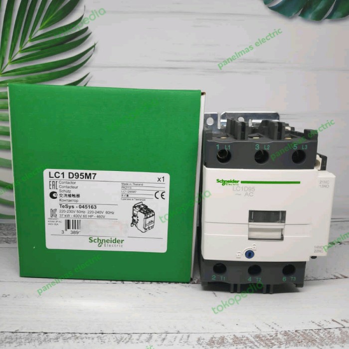 Terlaris Contactor Schneider Lc1D95 M7 / Kontaktor Schneider Lc1D95M7