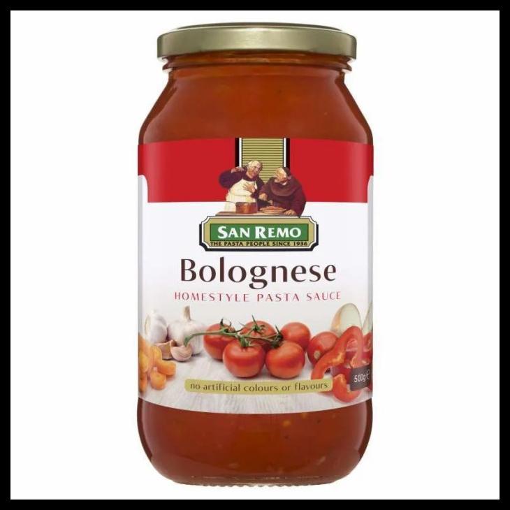 

PASTA SAUCE BOLOGNESE SAN REMO KODE 1095