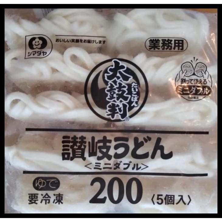 

UDON FROZEN / SHIMADAYA SANUKI UDON TAIKOBAN KODE 1382
