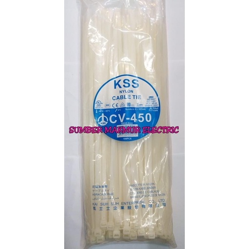 

Terlaris Klip Cable Ties Cv-450 / Kable Ties 45Cm Brand Kss