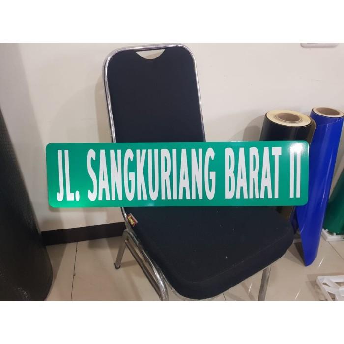 

Terlaris Papan Nama Jalan Plat Aluminium 15 X 60 Cm