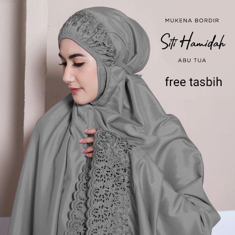 PUSAT MUKENA TASIK MUKENA SITI HAMIDAH HIJAU