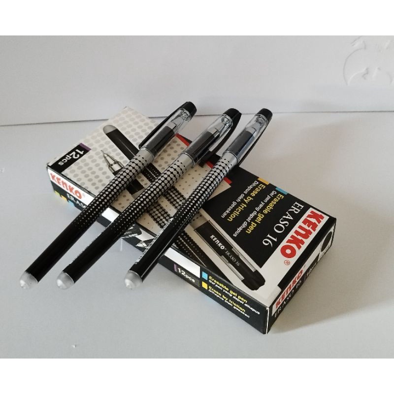 

pulpen hapus kenko eraso 1 pack isi 12 pcs