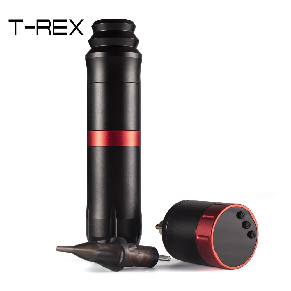 Semipermen Makeup T-rex Mesin Tato Nirkabel, Kit Tato Alis Eyeliner Alat Pembuat Tato