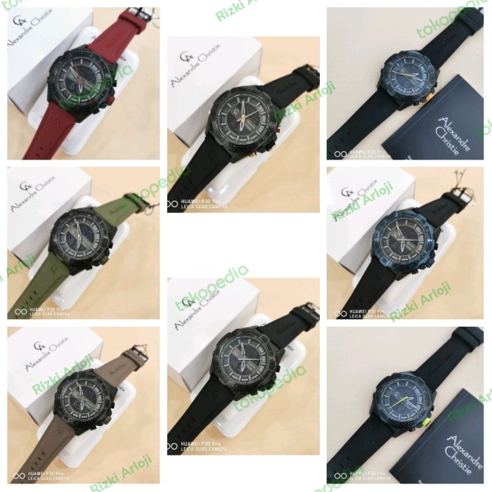 Promo Alexandre Christie Digi Ac 9370 Jam Tangan Pria Original Terbaru