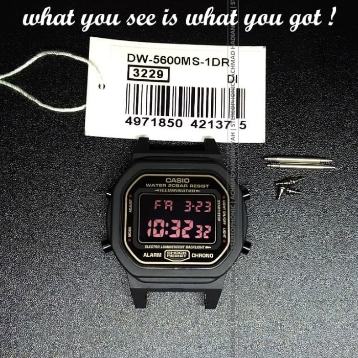 Must Have Modul Gshock Dw5600-Ms Modul Dw5600 Ms Modul Dw5600Ms Dw-5600 Ms Termurah